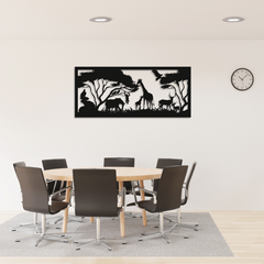 Africa Metal Wall Decor