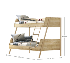 Mocha Large Bunk Bed
