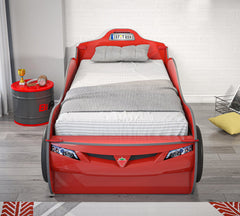 Race Cup Carbed With Friend Bed - Red