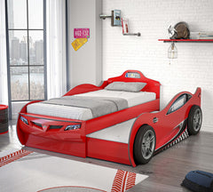 Race Cup Carbed With Friend Bed - Red