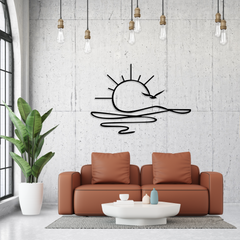 Sunrise Metal Wall Art