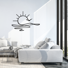 Sunrise Metal Wall Art
