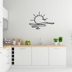 Sunrise Metal Wall Art