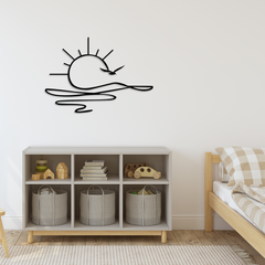 Sunrise Metal Wall Art