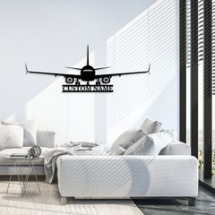 Personalized Airplane Name Sign