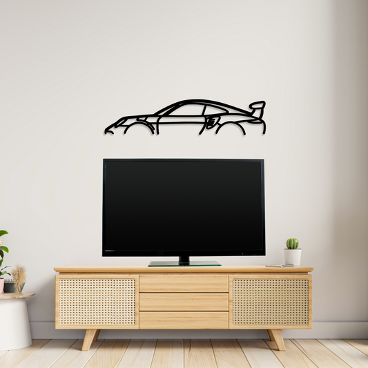 Sports Car Metal Wall Art