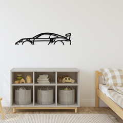 Sports Car Metal Wall Art