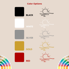 Sunrise Metal Wall Art