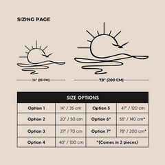 Sunrise Metal Wall Art