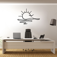 Sunrise Metal Wall Art